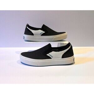 Boys Youth Size 5 Native Miles 2.0 Liteknit Black Knit Slip On‎ Sneaker Shoes